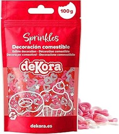 ¿Qué diferencias hay entre sprinkles y confetis de azúcar?
