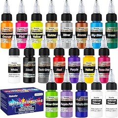 Descubre los Tipos de Colorantes para Aerógrafo y Sus Usos