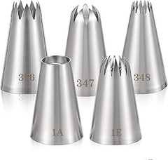 Las mejores boquillas grandes para principiantes en repostería