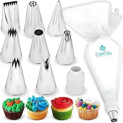 ¿Cuál es el precio promedio de las mangas y boquillas de repostería?