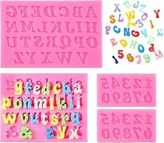 Las Últimas Tendencias en Moldes para Letras y Números de Chocolate