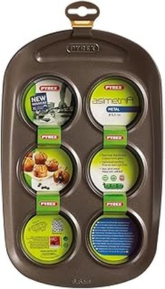 Conoce los diferentes tipos de moldes individuales metálicos para magdalenas