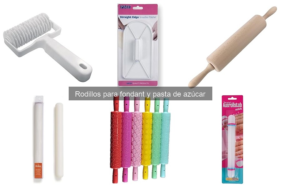 Accesorios imprescindibles para rodillos de fondant