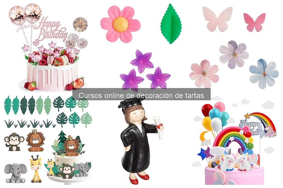 Alternativas a Cursos Online de Decoración de Tartas