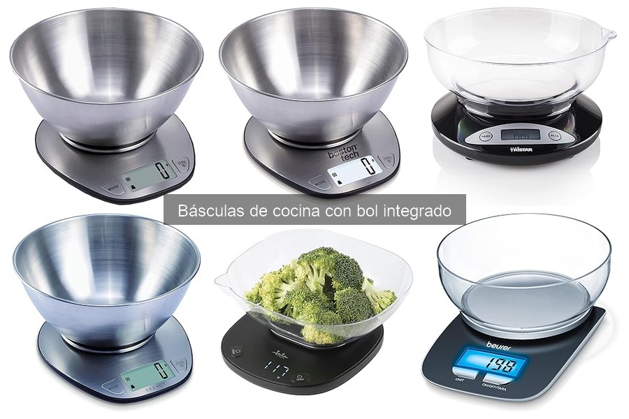 Alternativas a la báscula de cocina con bol integrado