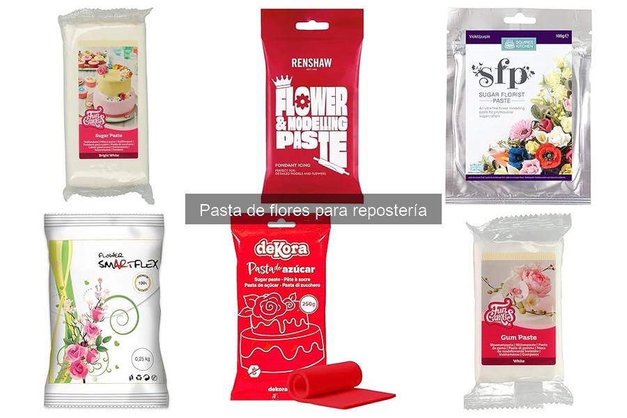 Alternativas a la Pasta de Flores para Decoración de Tartas