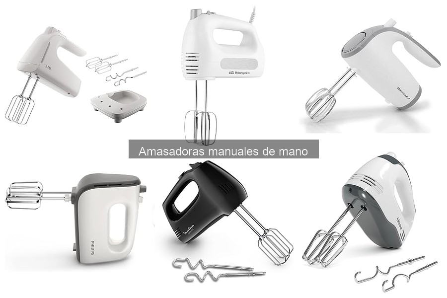 Alternativas a las Amasadoras Manuales de Mano para Cocinar