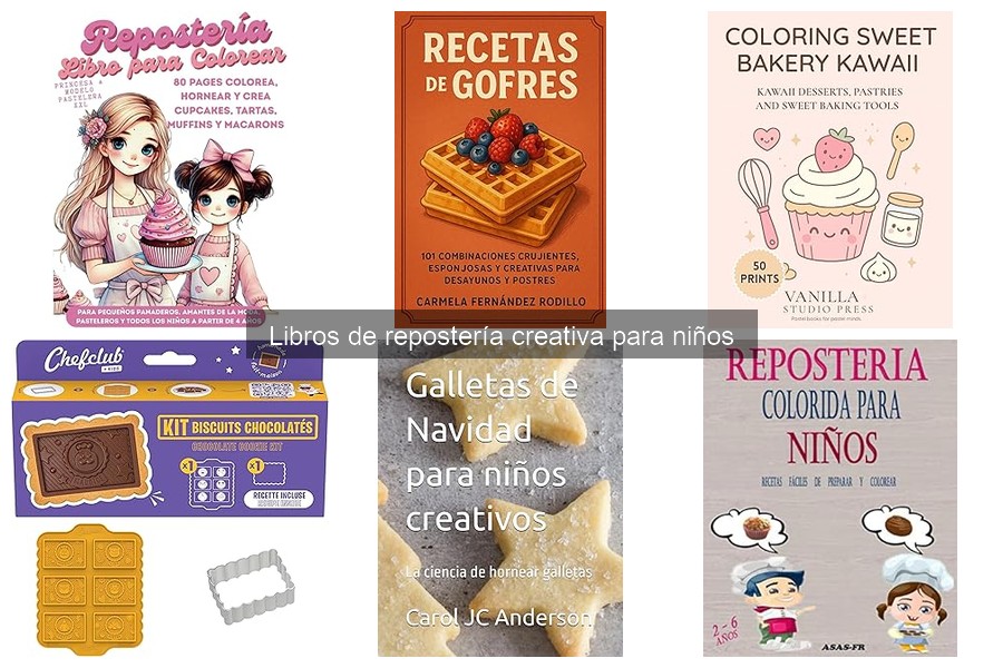 Alternativas a libros de repostería para niños