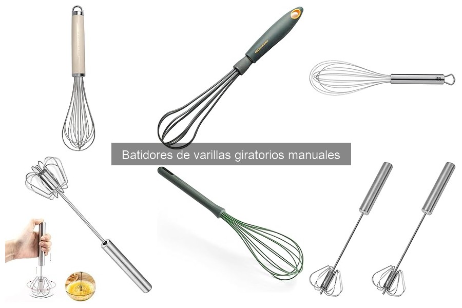 Alternativas a los Batidores de Varillas Manuales en Repostería