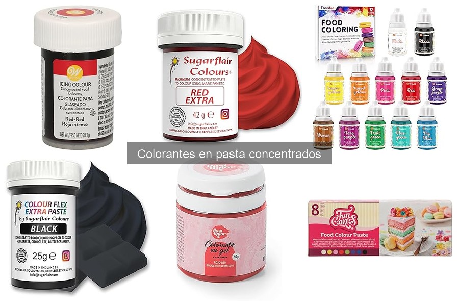 Alternativas a los Colorantes en Pasta Concentrados para Repostería