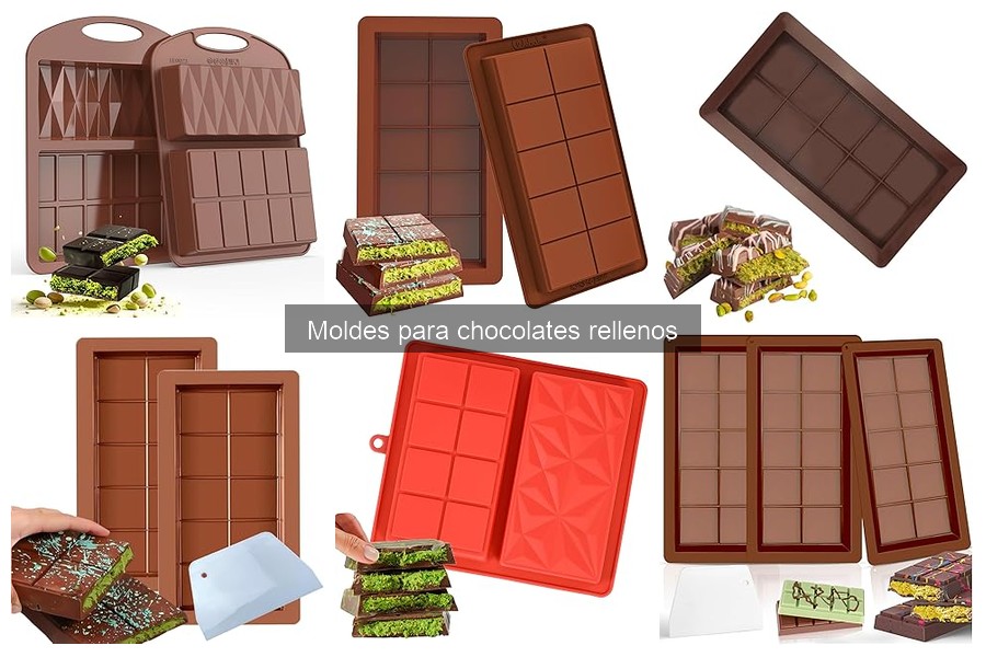 Alternativas a los Moldes para Chocolates Rellenos