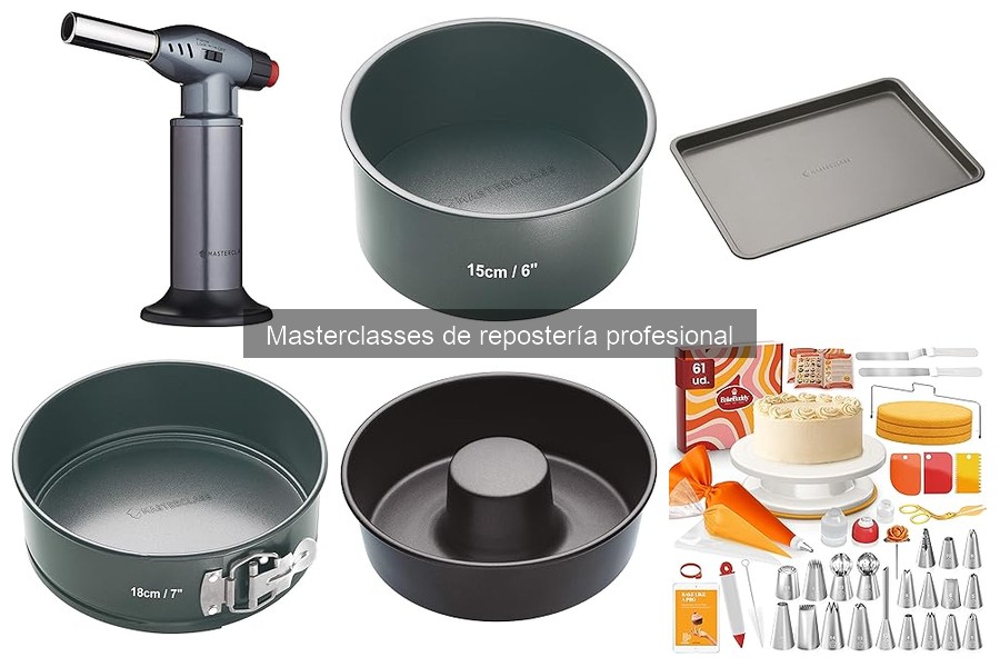 Alternativas a Masterclasses de Repostería para Aprender en Casa