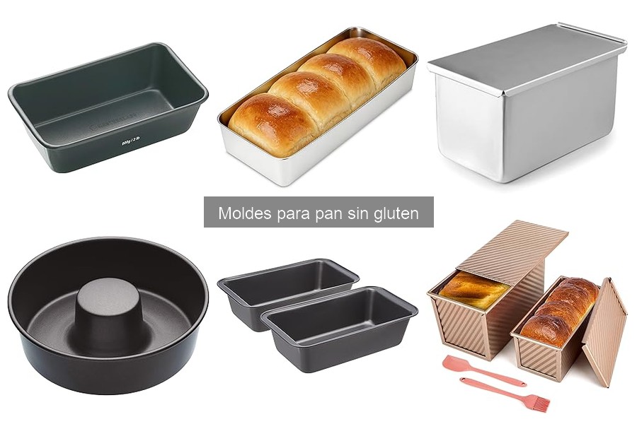 Alternativas a Moldes Tradicionales para Pan Sin Gluten