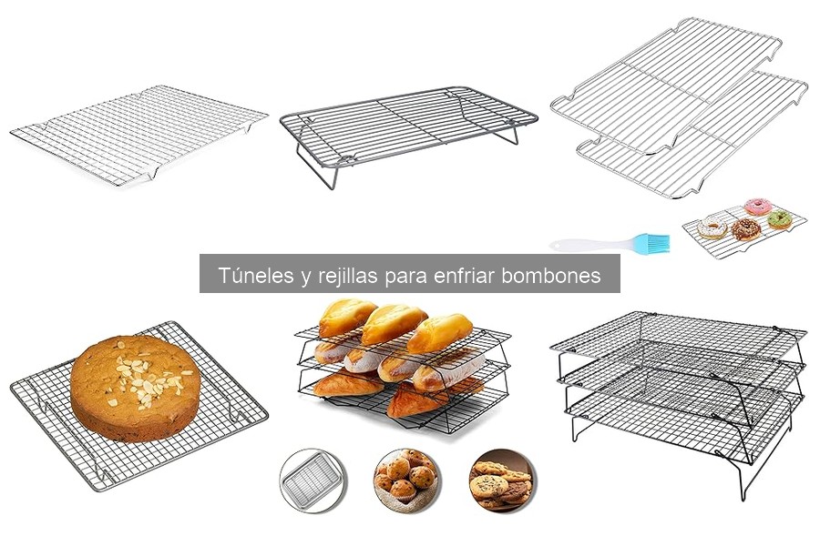 Alternativas a túneles y rejillas para enfriar bombones
