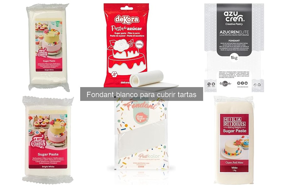 Alternativas al fondant blanco para cubrir tartas