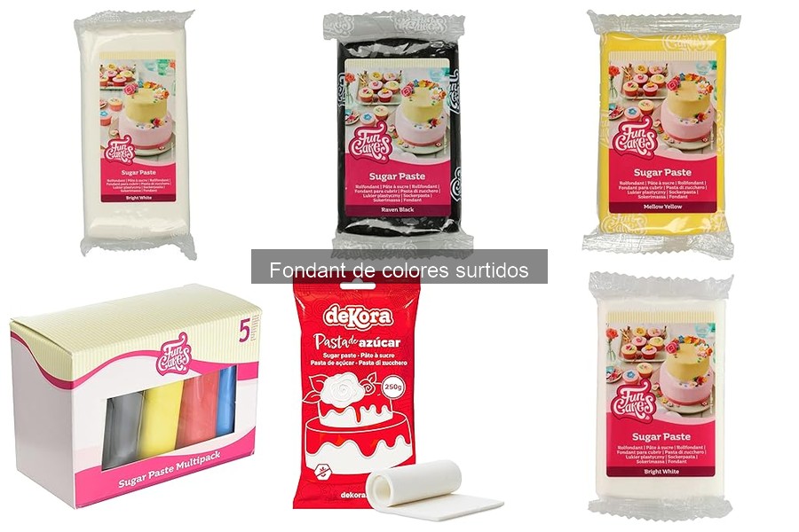 Alternativas al Fondant de Colores para Decorar Tartas