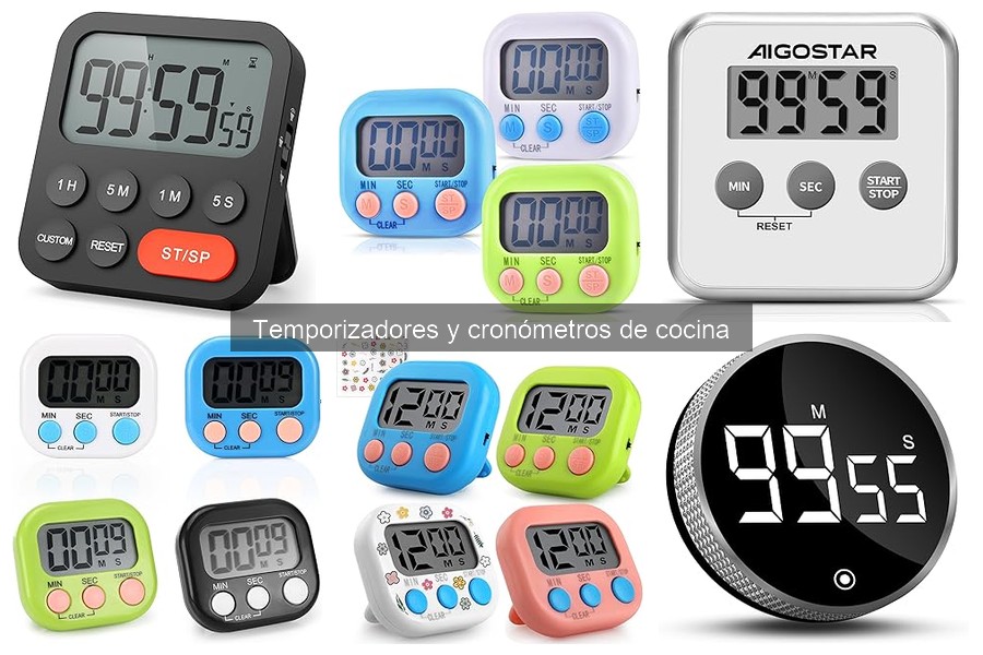 Alternativas al temporizador de cocina: ¡no te quedes sin tiempo!