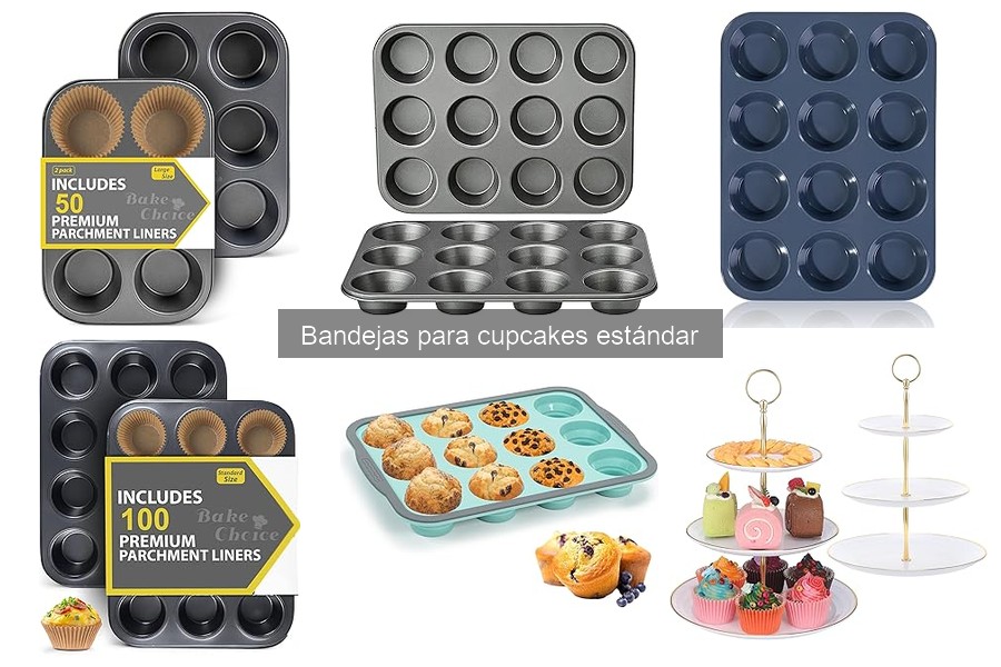 Alternativas creativas a bandejas para cupcakes tradicionales