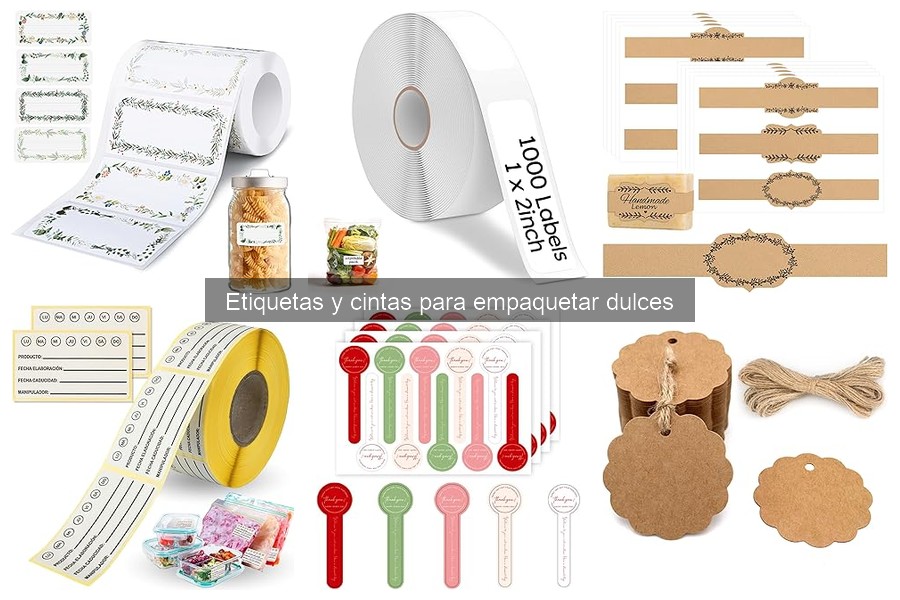 Alternativas Creativas a las Cintas para Empaquetar Dulces