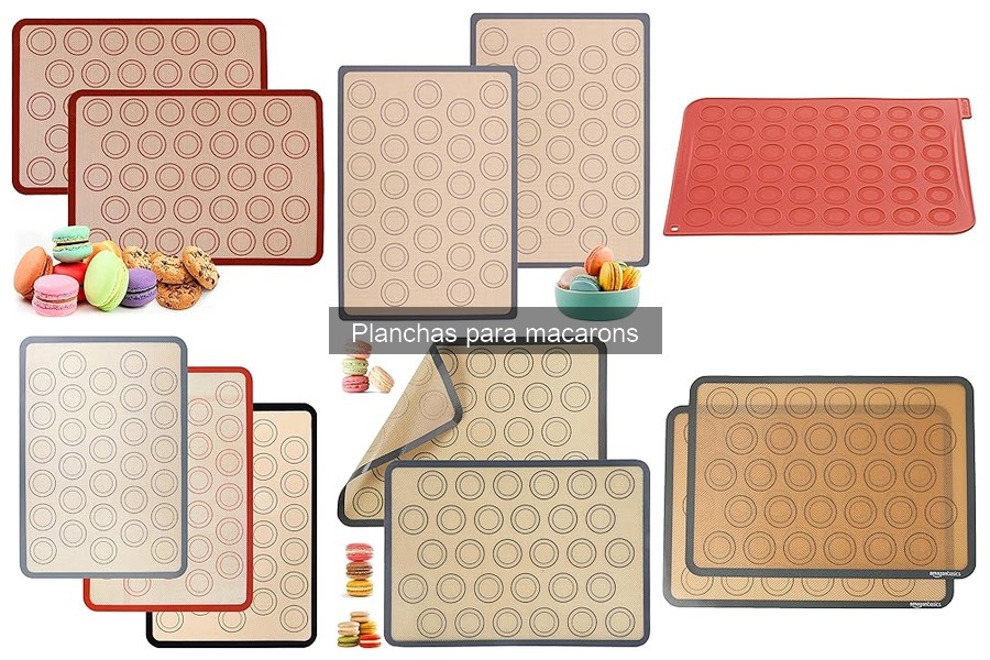 Alternativas creativas a las planchas para macarons