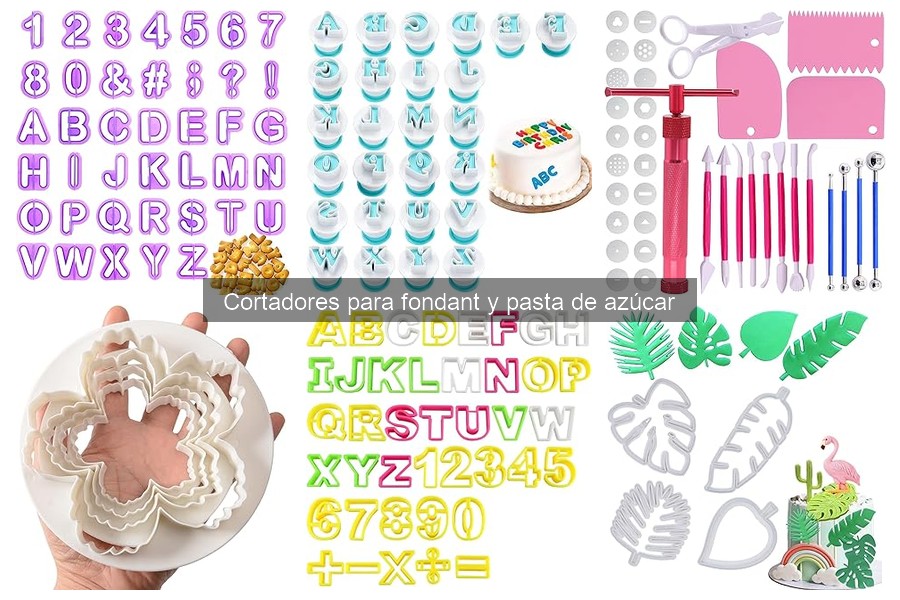 Alternativas Creativas a los Cortadores de Fondant