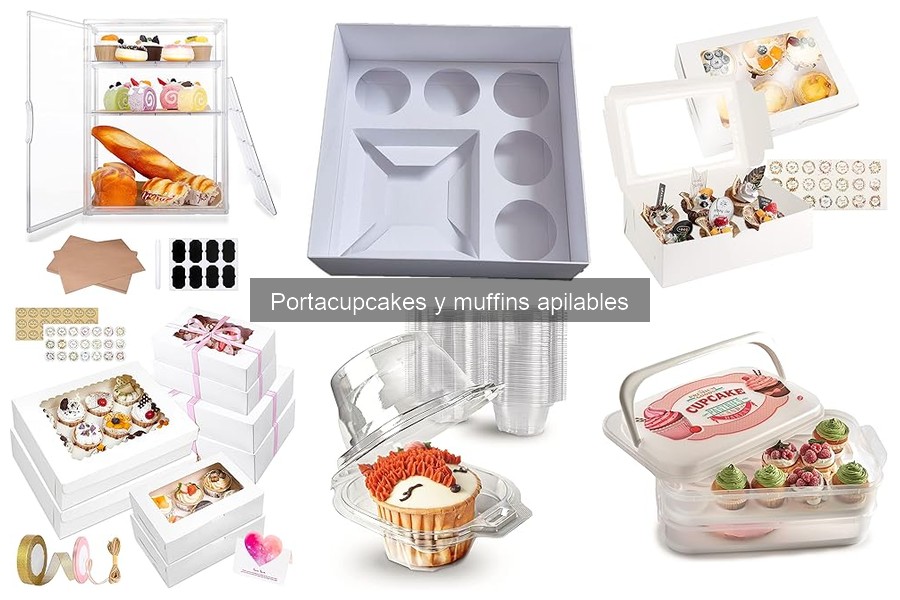 Alternativas creativas a los portacupcakes apilables