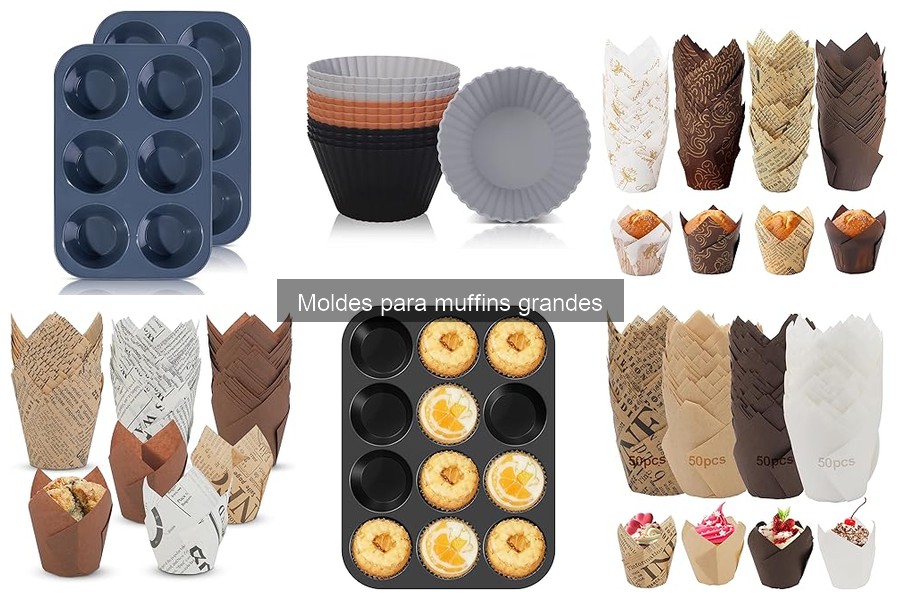 Alternativas Creativas a Moldes para Muffins Grandes