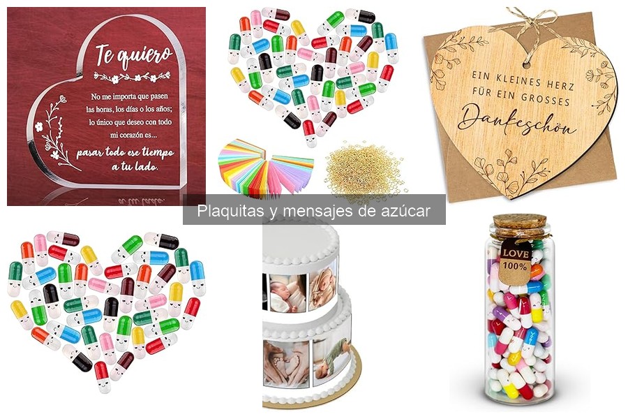 Alternativas creativas a plaquitas de azúcar para tartas