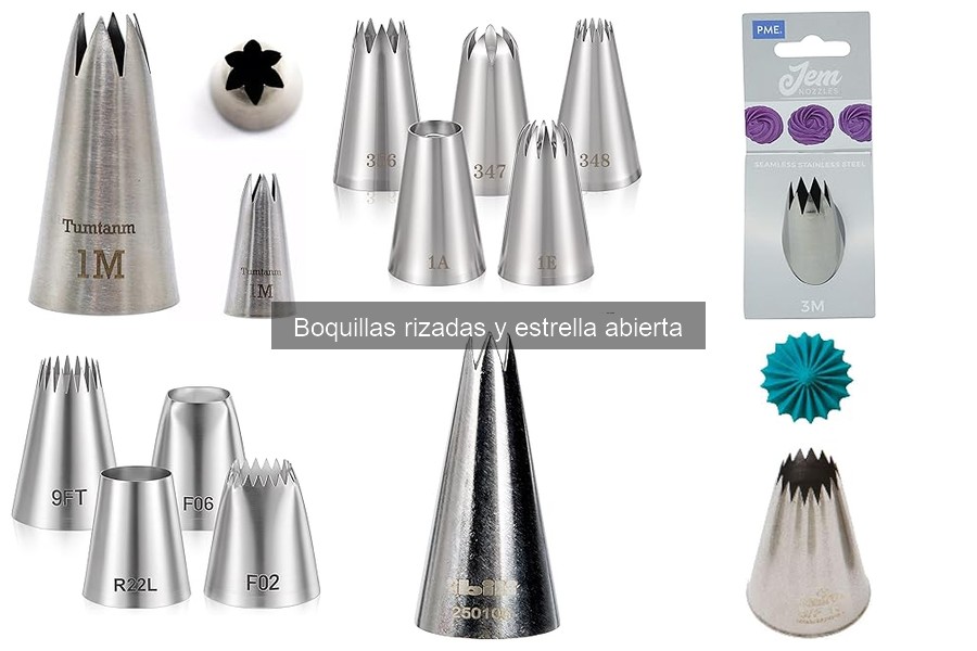 Alternativas económicas a boquillas rizadas y de estrella