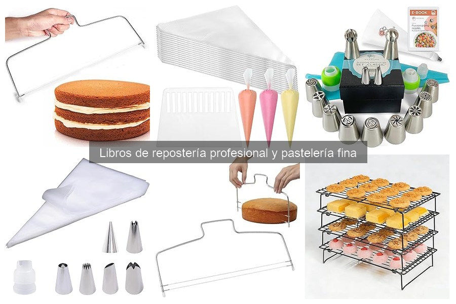 Análisis de precios de libros de repostería fina en 2023