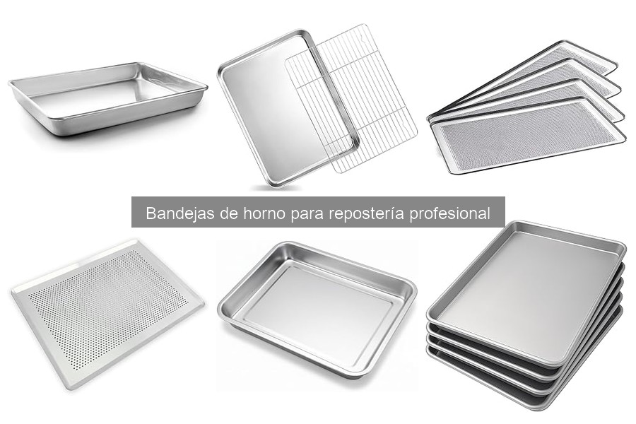 Bandejas de horno para repostería: mejores opciones por tipo