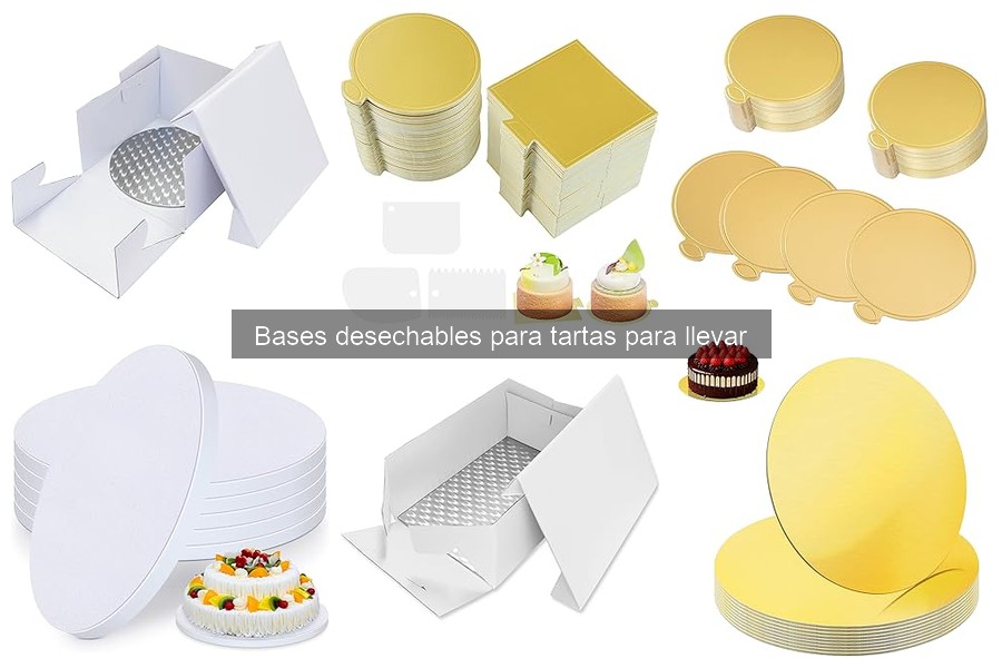 Bases desechables para tartas: ¿aptas para horno?