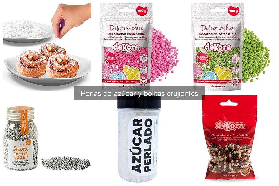 Beneficios de las Perlas de Azúcar en Repostería