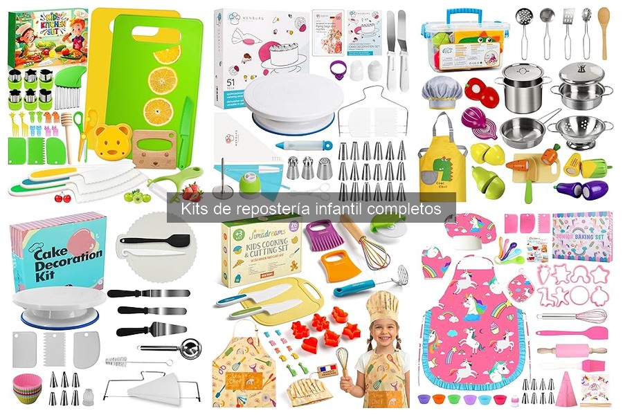 Beneficios de usar kits de repostería para niños