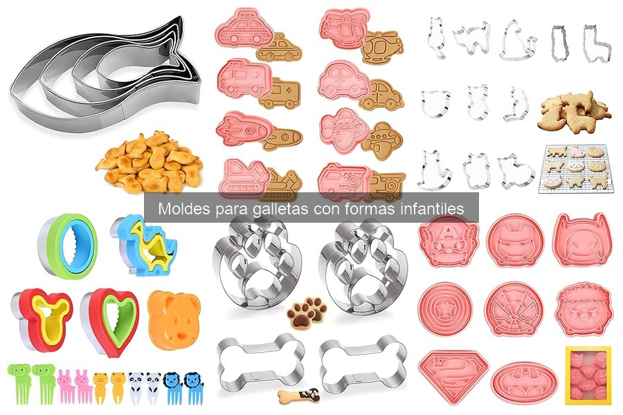 Beneficios de usar moldes de silicona para galletas infantiles