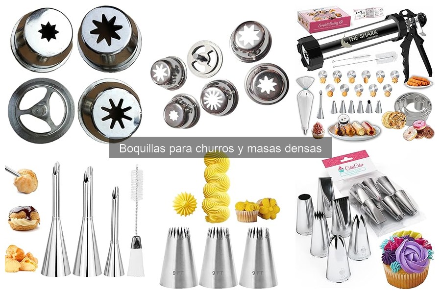 Boquillas desechables vs reutilizables para churros: ¿cuál elegir?