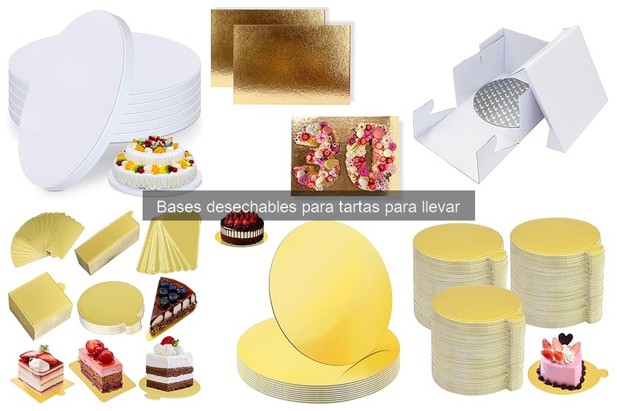 Cómo almacenar bases desechables para tartas sin dañarlas