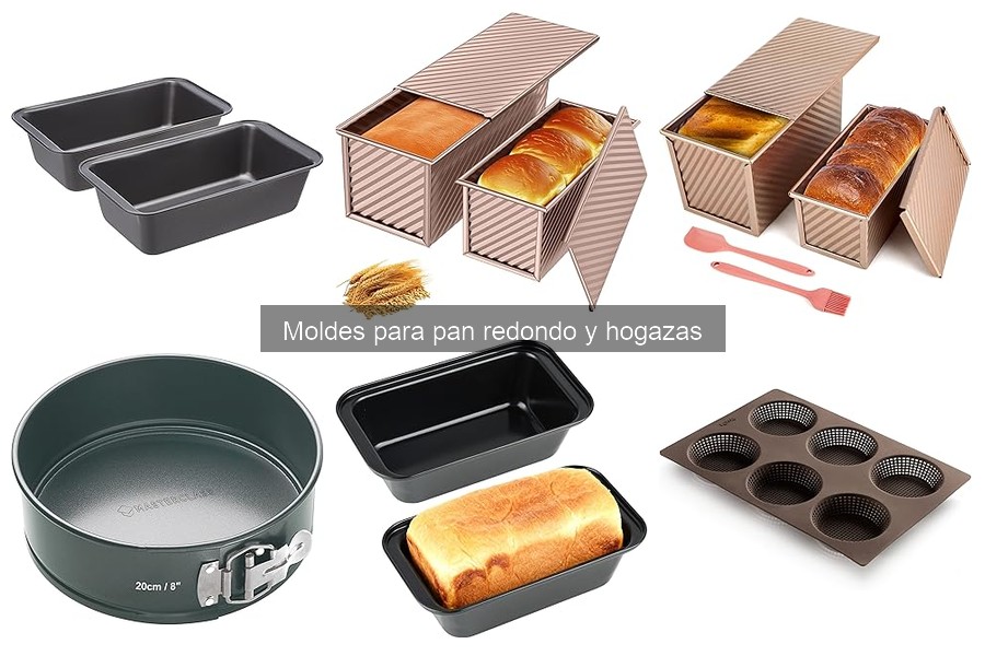 Cómo cuidar y mantener moldes para pan redondo