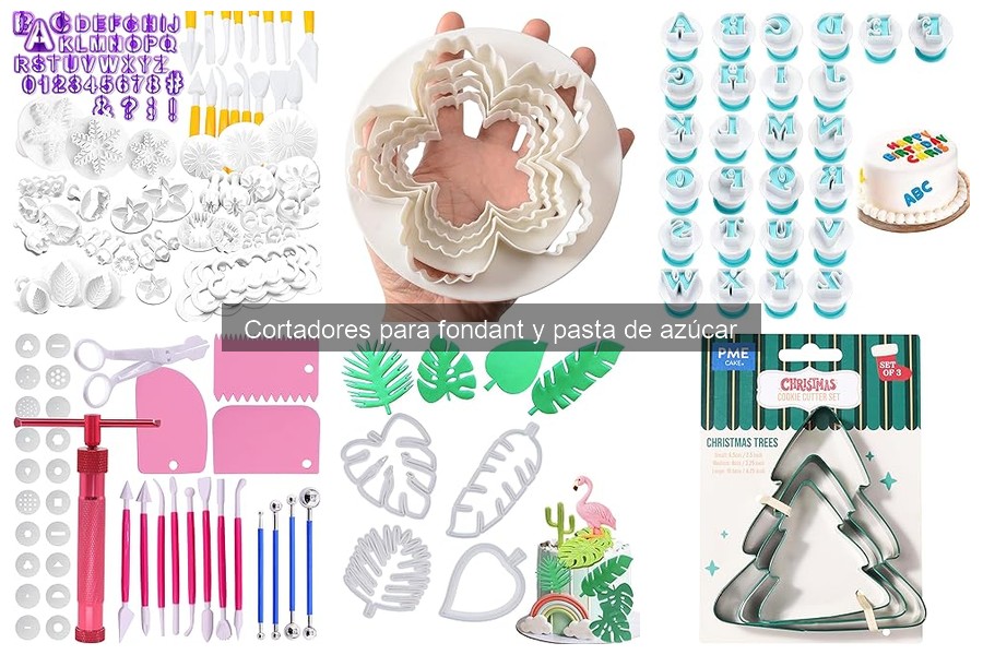 Cómo elegir el cortador de fondant perfecto para tu proyecto