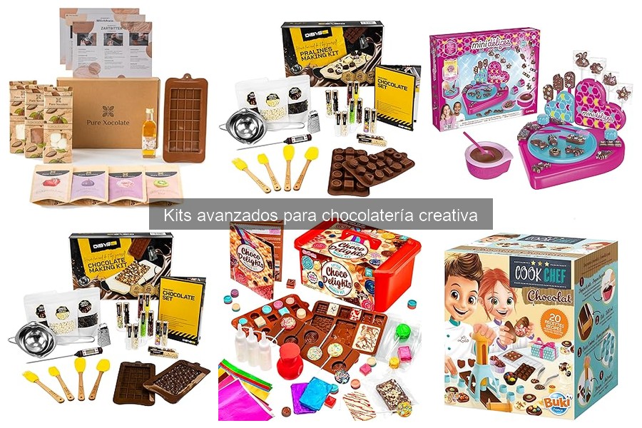 Cómo elegir el mejor kit avanzado para chocolatería creativa