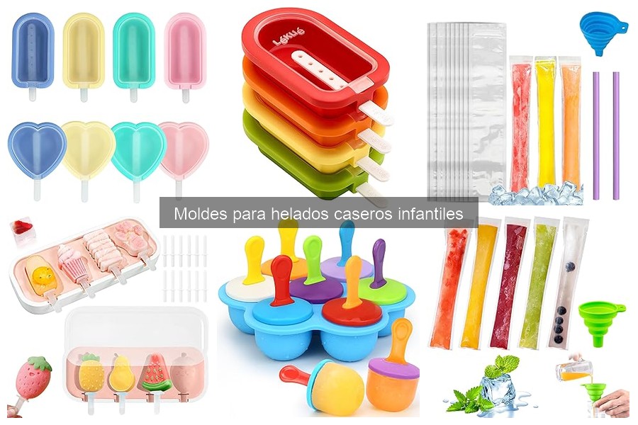 Cómo elegir el mejor molde para helados caseros infantiles