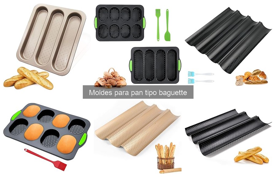 Cómo elegir el mejor molde para pan tipo baguette