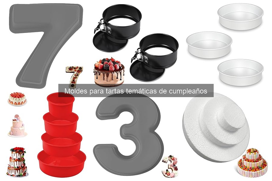 Cómo elegir el mejor molde para tartas temáticas de cumpleaños