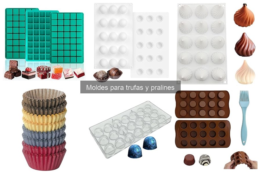 Cómo elegir el mejor molde para trufas y pralines