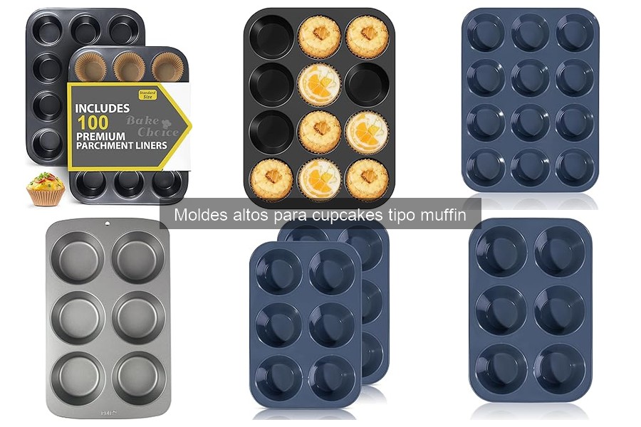 Cómo elegir el molde perfecto para cupcakes tipo muffin