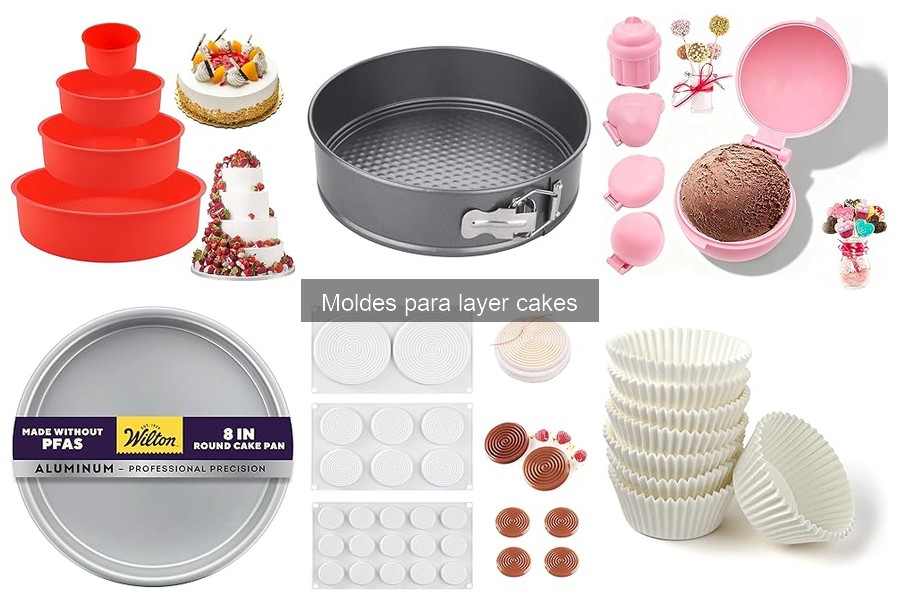 Cómo elegir el molde perfecto para layer cakes
