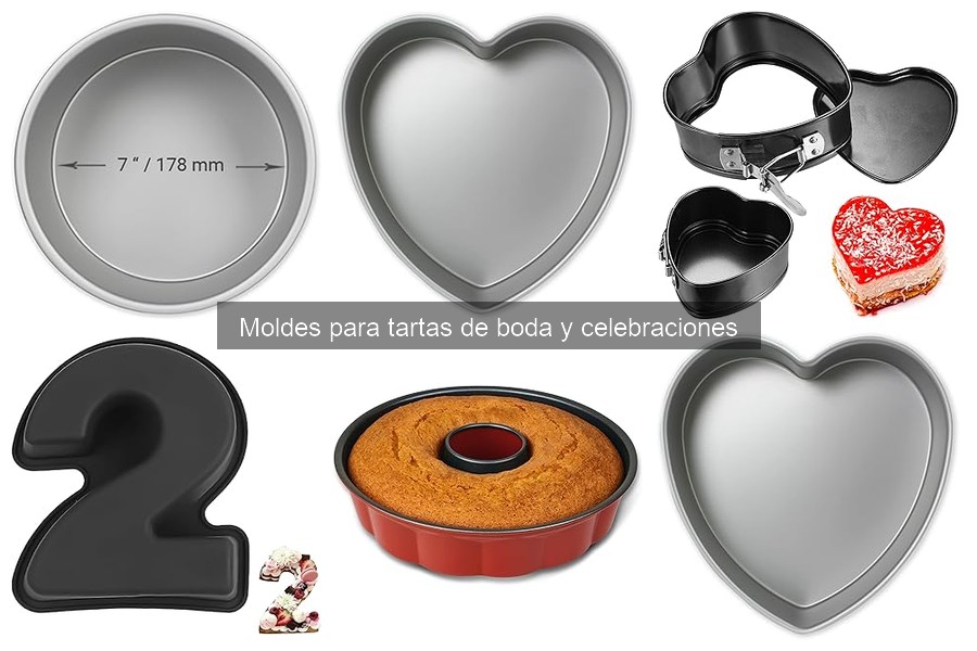 Cómo elegir el molde perfecto para tartas de boda