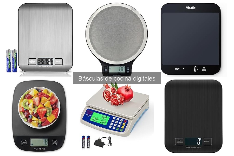 Cómo elegir la mejor báscula de cocina digital para repostería