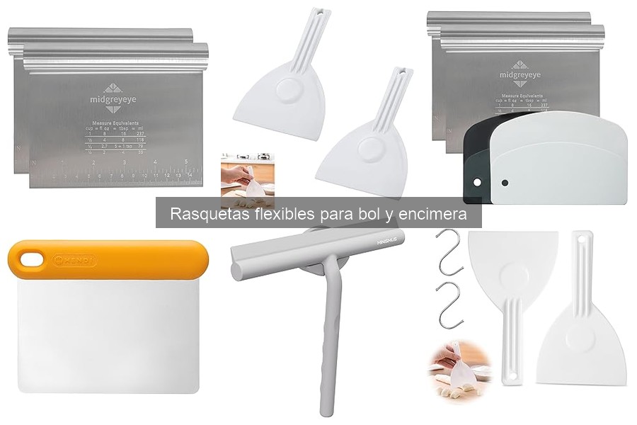 Cómo elegir la mejor rasqueta flexible para tu cocina