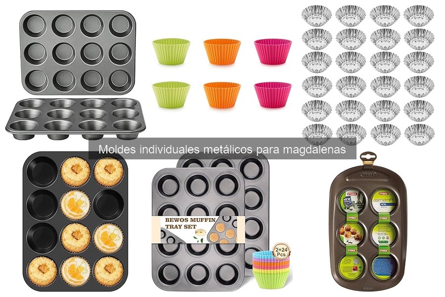 Cómo elegir moldes individuales metálicos para magdalenas